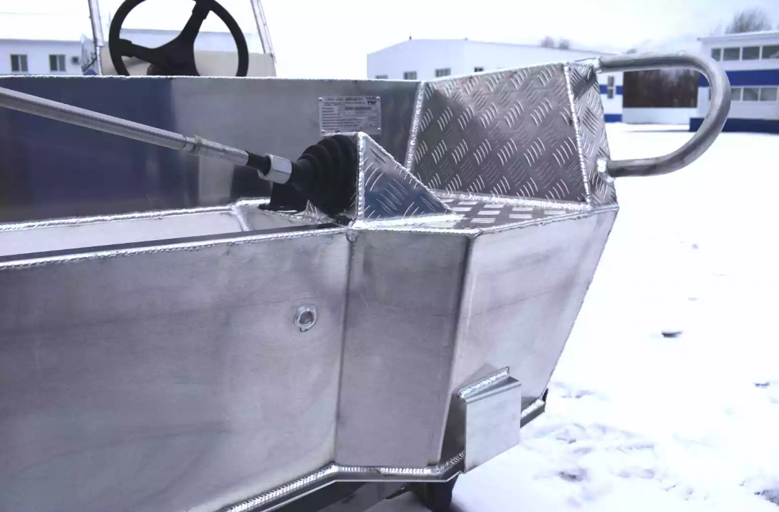 Алюминиевая лодка Wyatboat-390 C в Мурманске