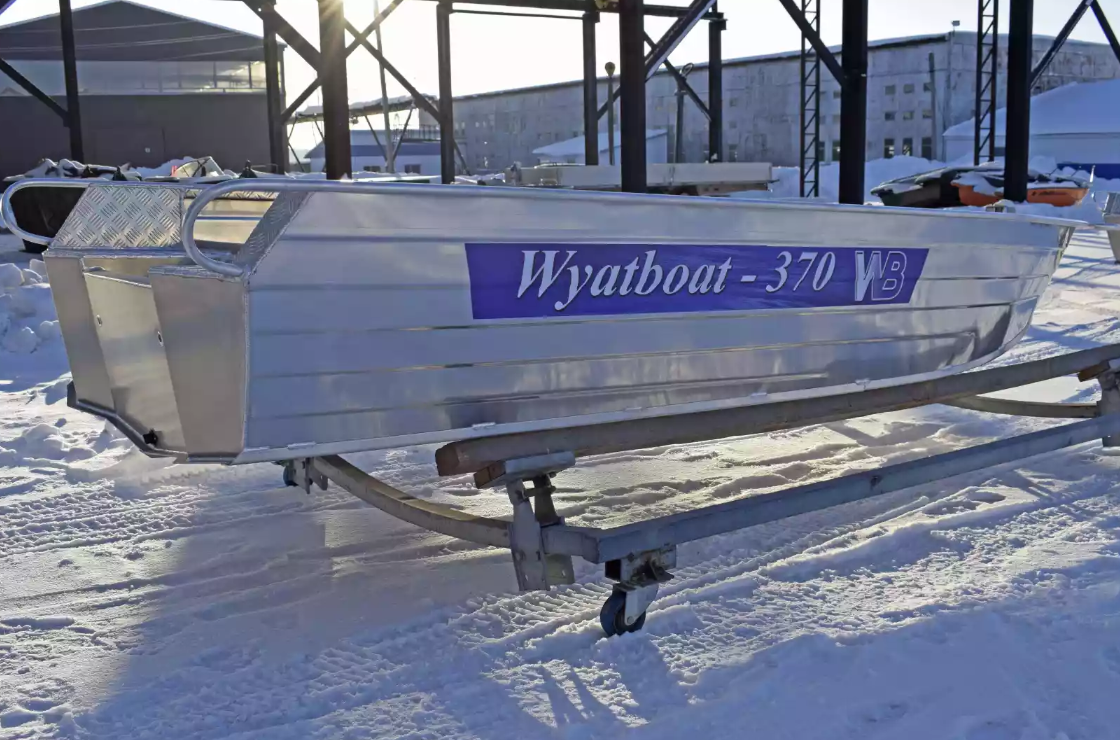 Алюминиевая лодка Wyatboat-370 Р в Мурманске