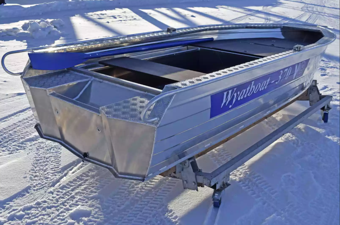 Алюминиевая лодка Wyatboat-370 Р FISH в Мурманске