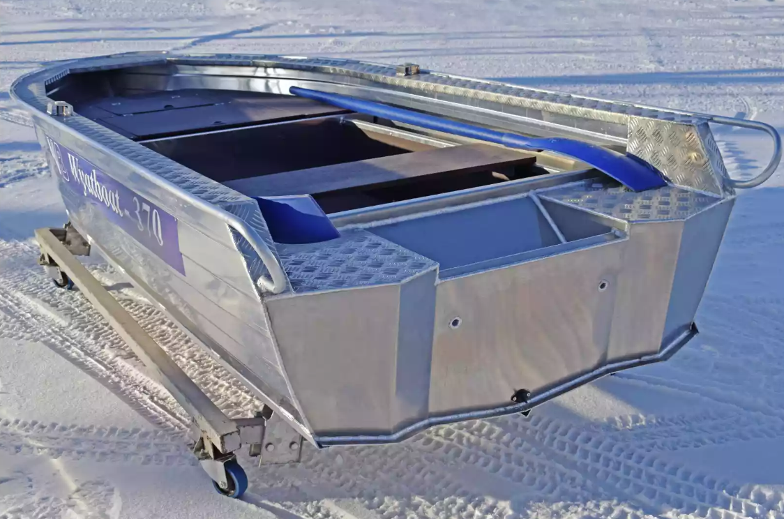 Алюминиевая лодка Wyatboat-370 Р FISH в Мурманске