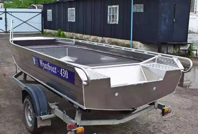 Алюминиевая лодка  Wyatboat-430 Master в Мурманске