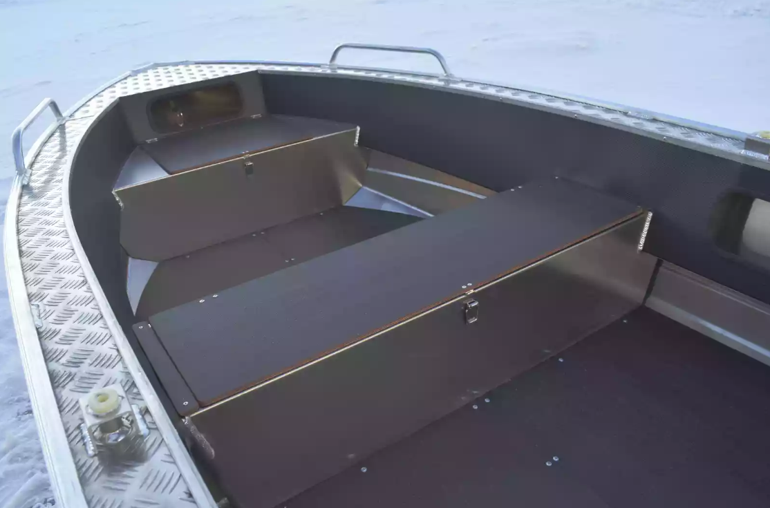 Алюминиевая лодка Wyatboat-370 в Мурманске