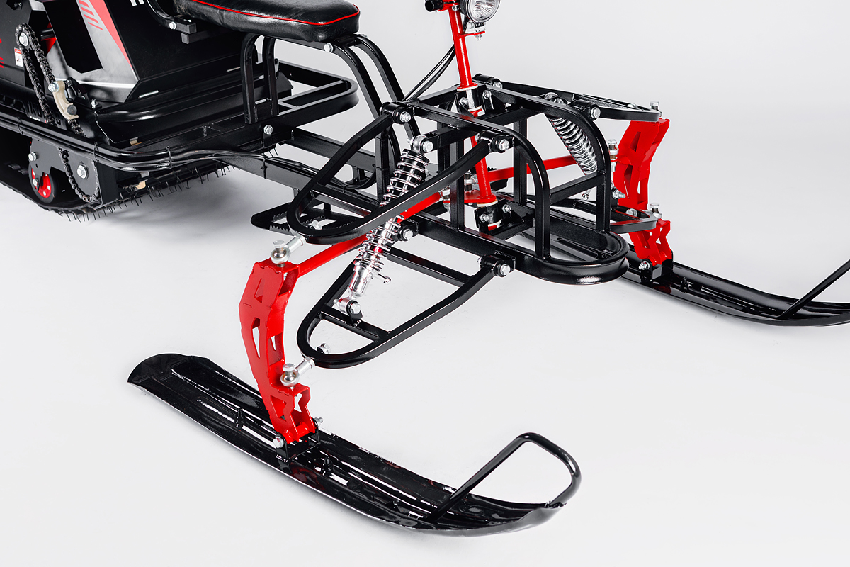 Лыжный модуль IKUDZO с подогревом ручек пластиковые лыжи в Мурманске