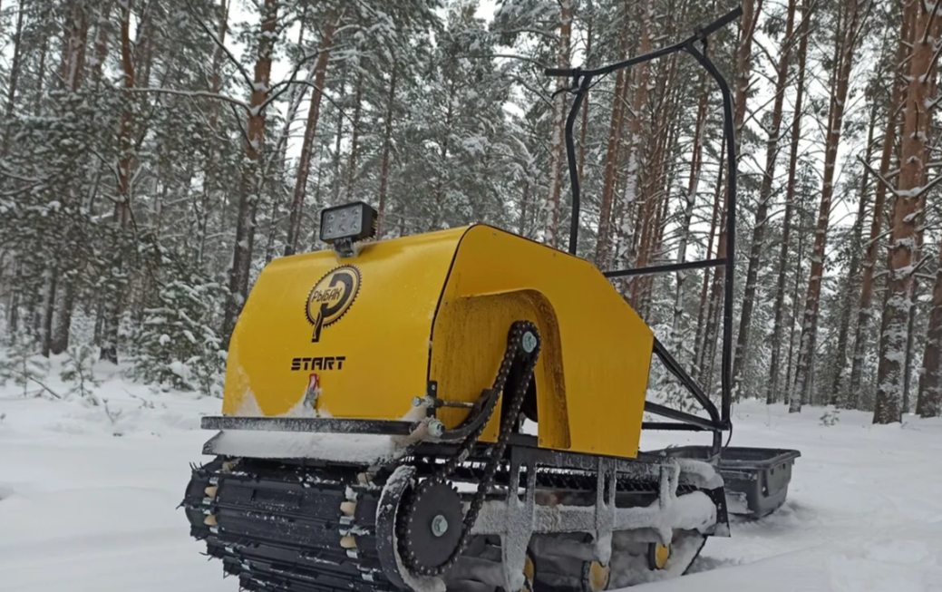 Мотобуксировщик РЫБАК СТАРТ Lifan 15 л.с. (металлический капот) в Мурманске