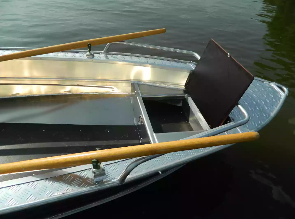 Алюминиевая лодка Wyatboat-390 У в Мурманске