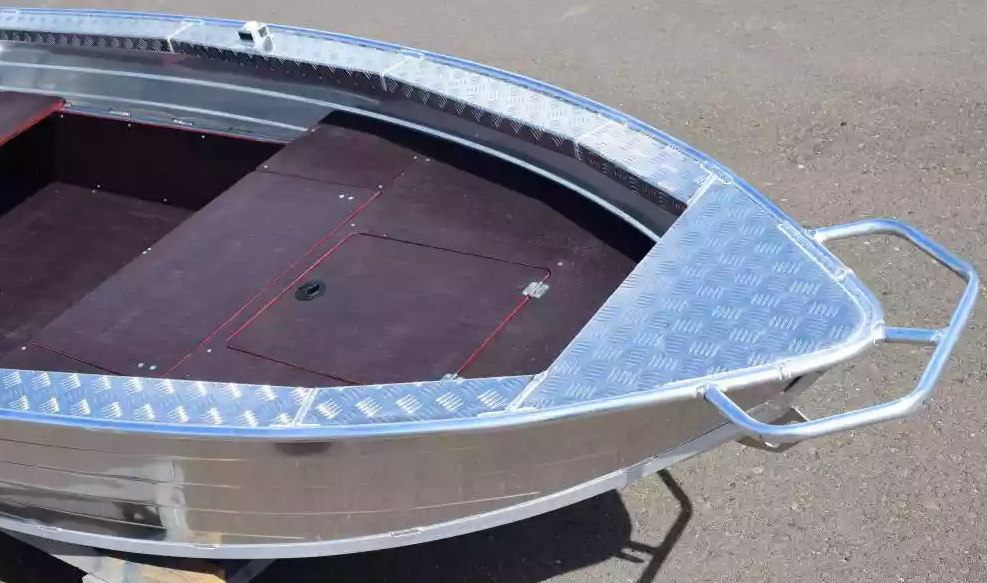 Алюминиевая лодка Wyatboat-390Р Fish в Мурманске