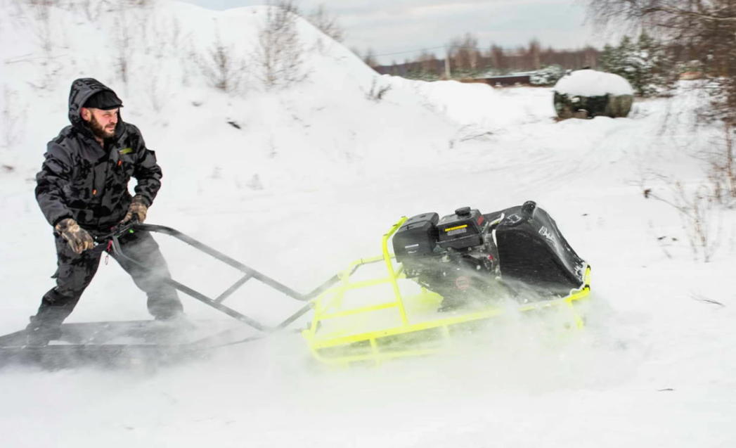 Мотобуксировщик Бурлак ХОЗЯИН-1 (капот металл) в Мурманске