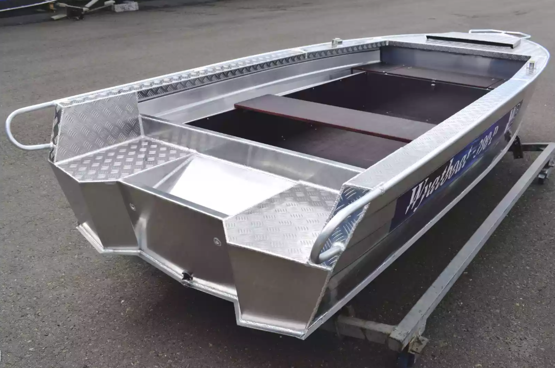 Алюминиевая лодка Wyatboat-390Р PRO в Мурманске