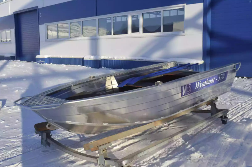 Алюминиевая лодка Wyatboat-370 Р в Мурманске