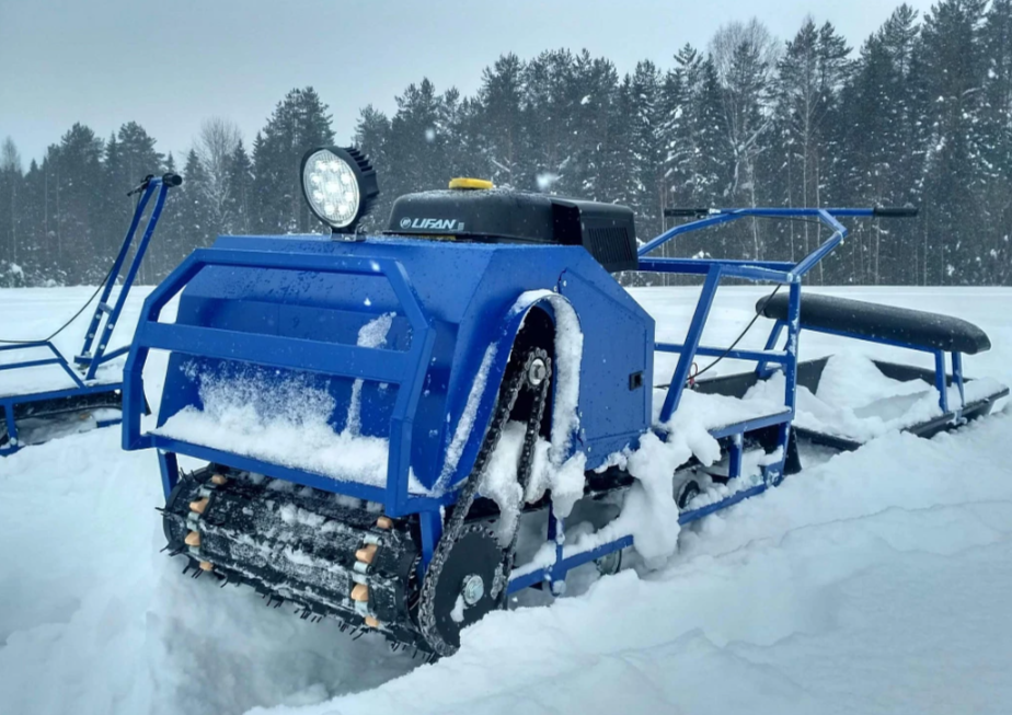 Мотобуксировщик Альбатрос-XLV 9 тележки, 1450 мм в Мурманске
