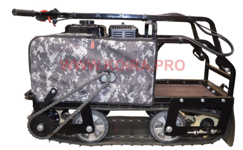 Мини мотобуксировщик КОЙРА "Вжик" (107 см) 7 л/с с ручным стартером в Мурманске