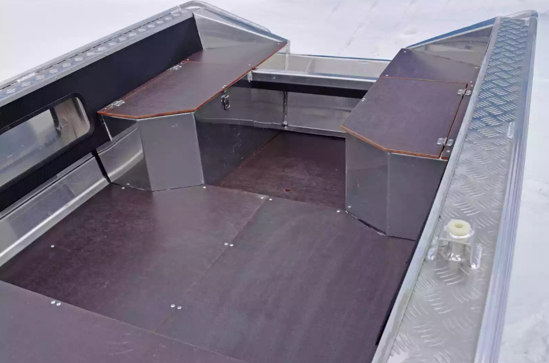 Алюминиевая лодка Wyatboat-370 в Мурманске