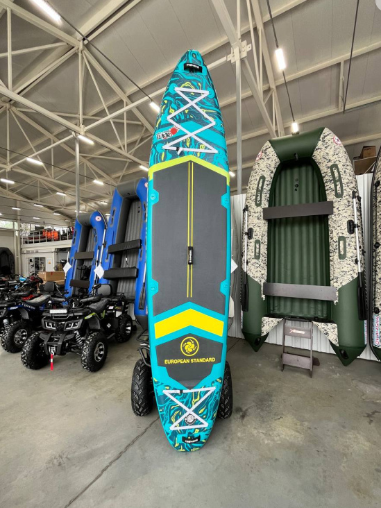 SUP (САП) Доска MISHIMO PRO-MAX Light Teal 11,6’ (355см) в Мурманске