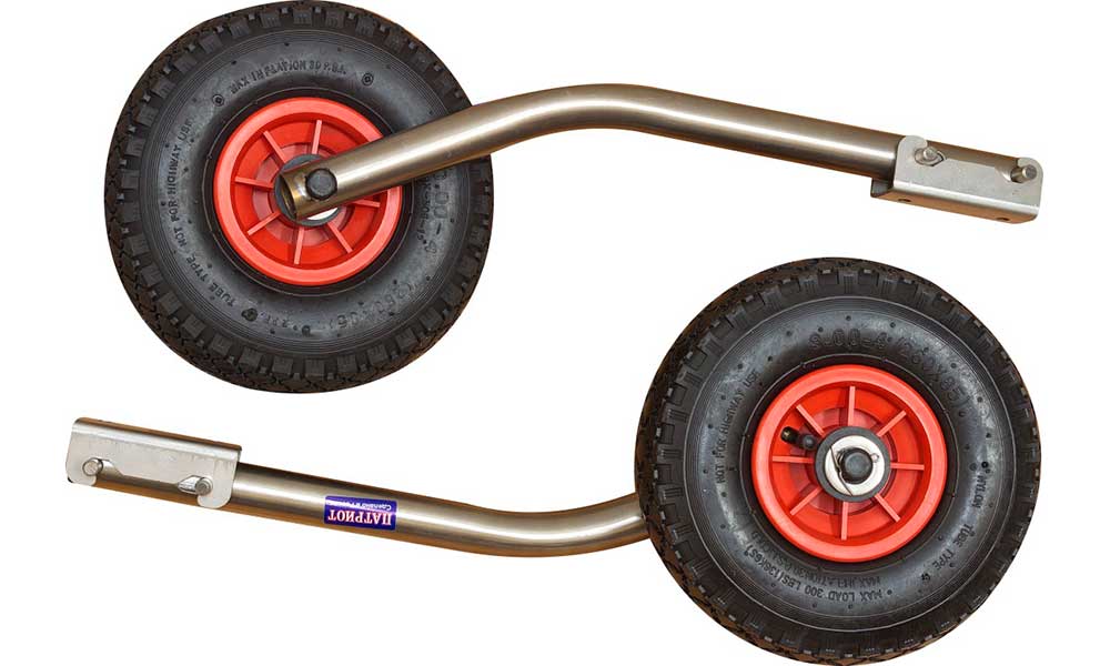 Транцевые колеса модульные удлиненные из нержавеющей стали в Мурманске