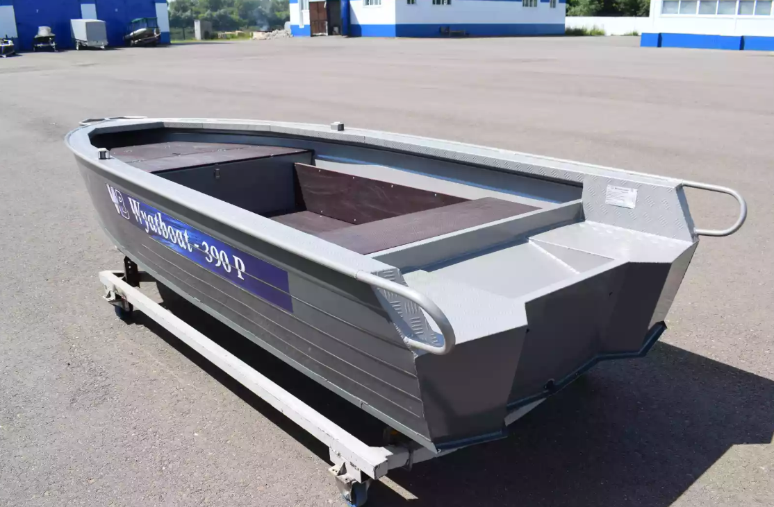 Алюминиевая лодка Wyatboat-390Р Fish в Мурманске