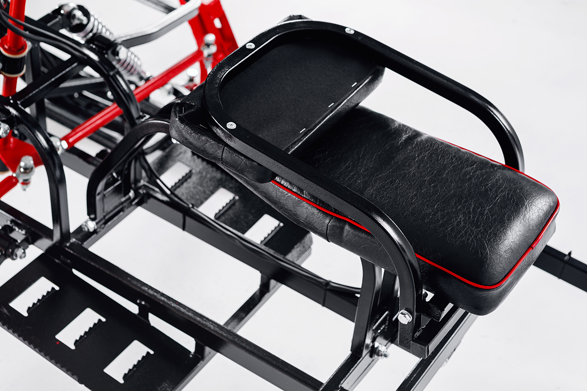 Лыжный модуль IKUDZO с подогревом ручек пластиковые лыжи в Мурманске