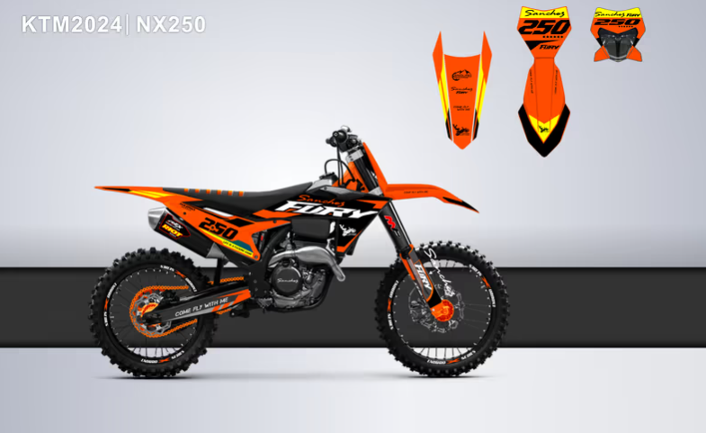Кроссовый мотоцикл Sanchez Fury NX250 в Мурманске
