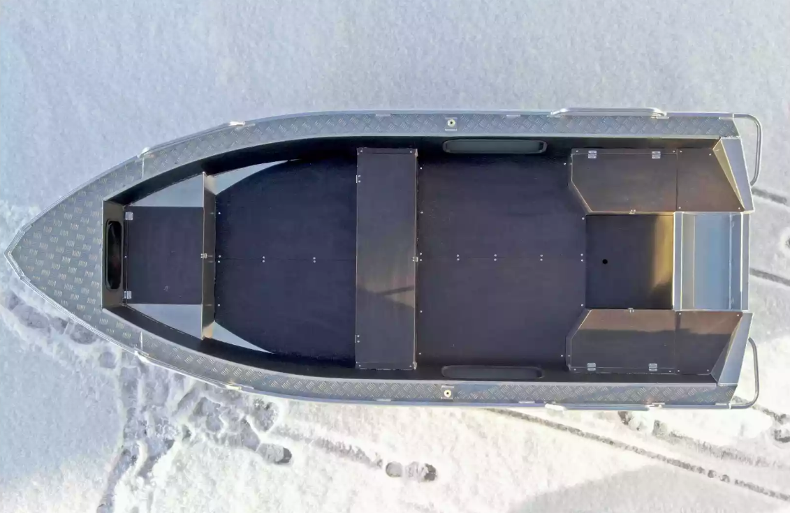 Алюминиевая лодка Wyatboat-370 в Мурманске