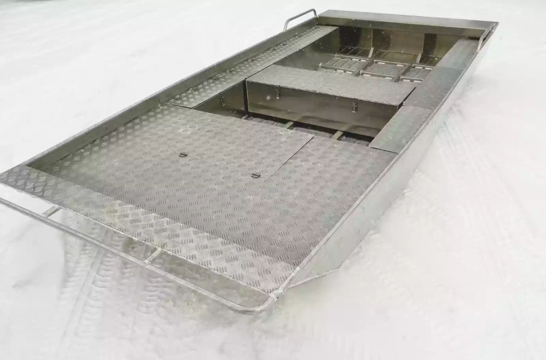 Алюминиевая лодка Wyatboat-390 Jonboat в Мурманске