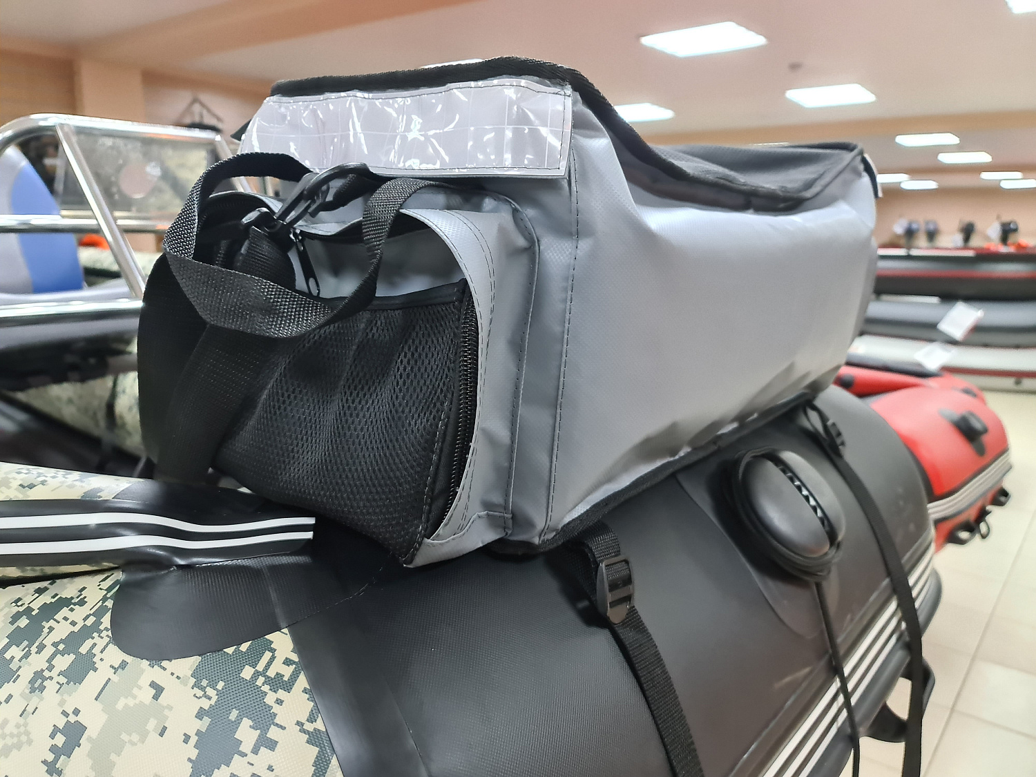 СУМКА ЛЮКС НА БАЛЛОН ДЛЯ ЛОДОК ПВХ 50Х25Х25 СМ в Мурманске