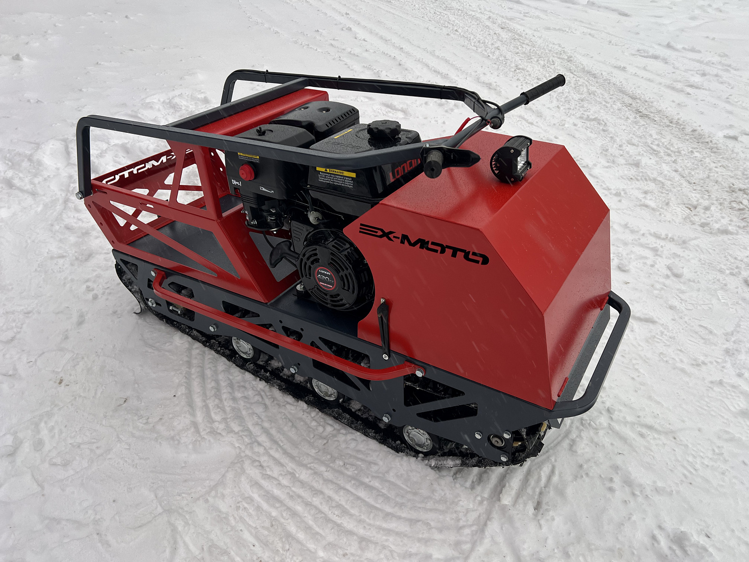 Мотобуксировщик EX-MOTO SNOWDOG S500 15л.с в Мурманске