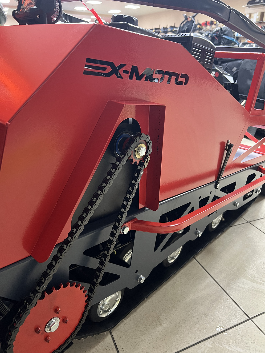 Мотобуксировщик EX-MOTO SNOWDOG S500 15л.с в Мурманске