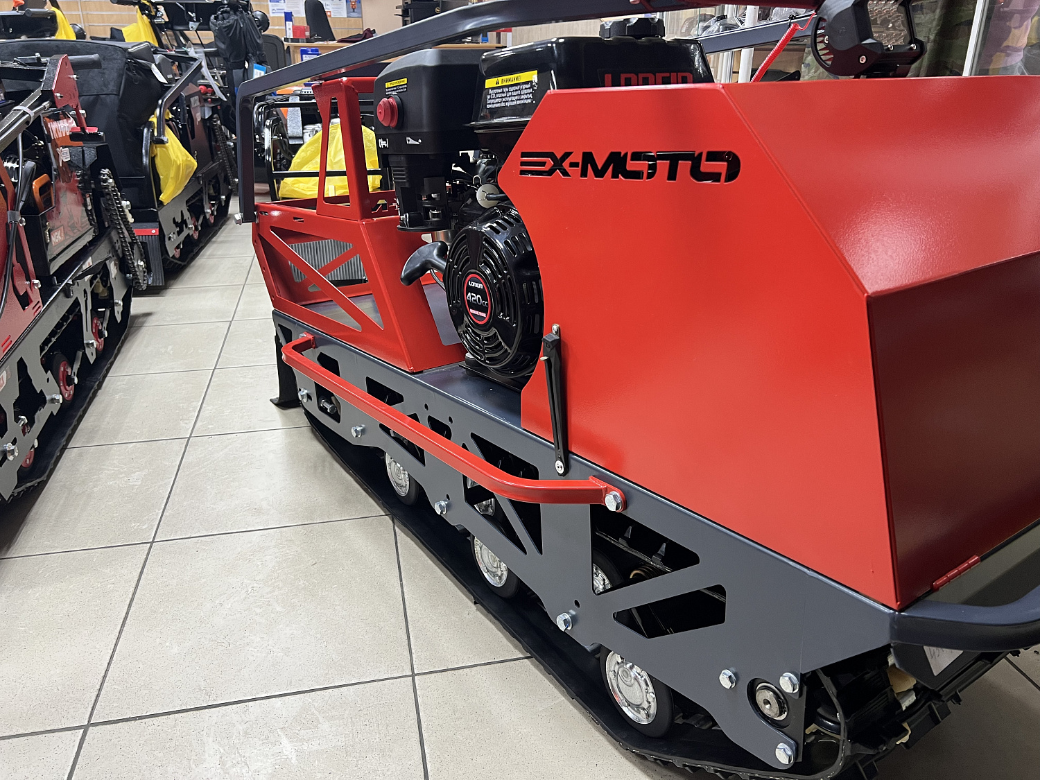 Мотобуксировщик EX-MOTO SNOWDOG S500 15л.с в Мурманске