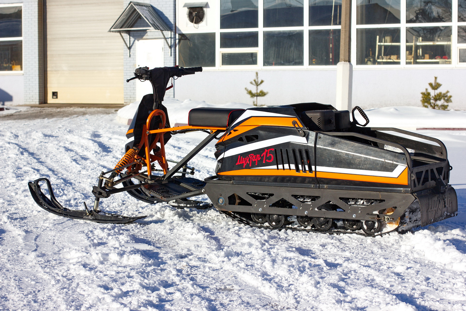 Мотобуксировщик IRBIS Мухтар 15 с лыжным модулем в комплекте в Мурманске