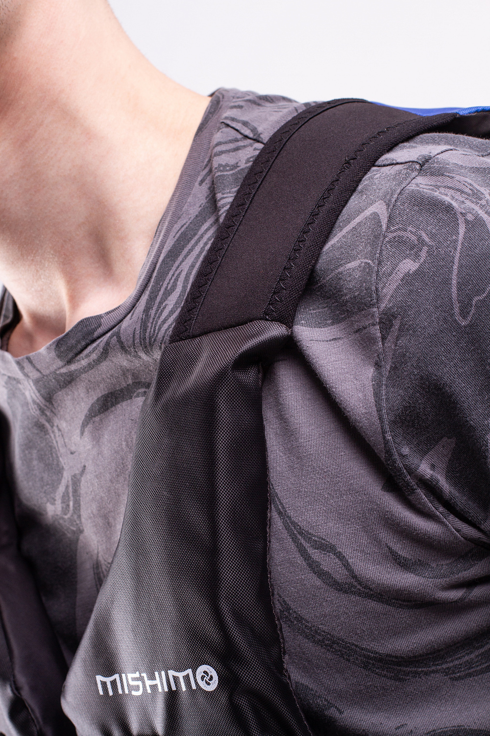 Жилет спасательный MISHIMO PRO Премиум качества Черно-синий в Мурманске