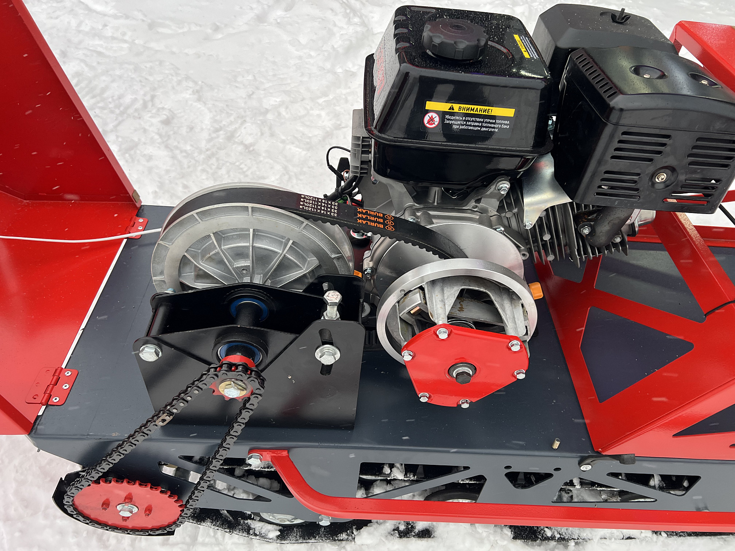 Мотобуксировщик EX-MOTO SNOWDOG S500 15л.с в Мурманске