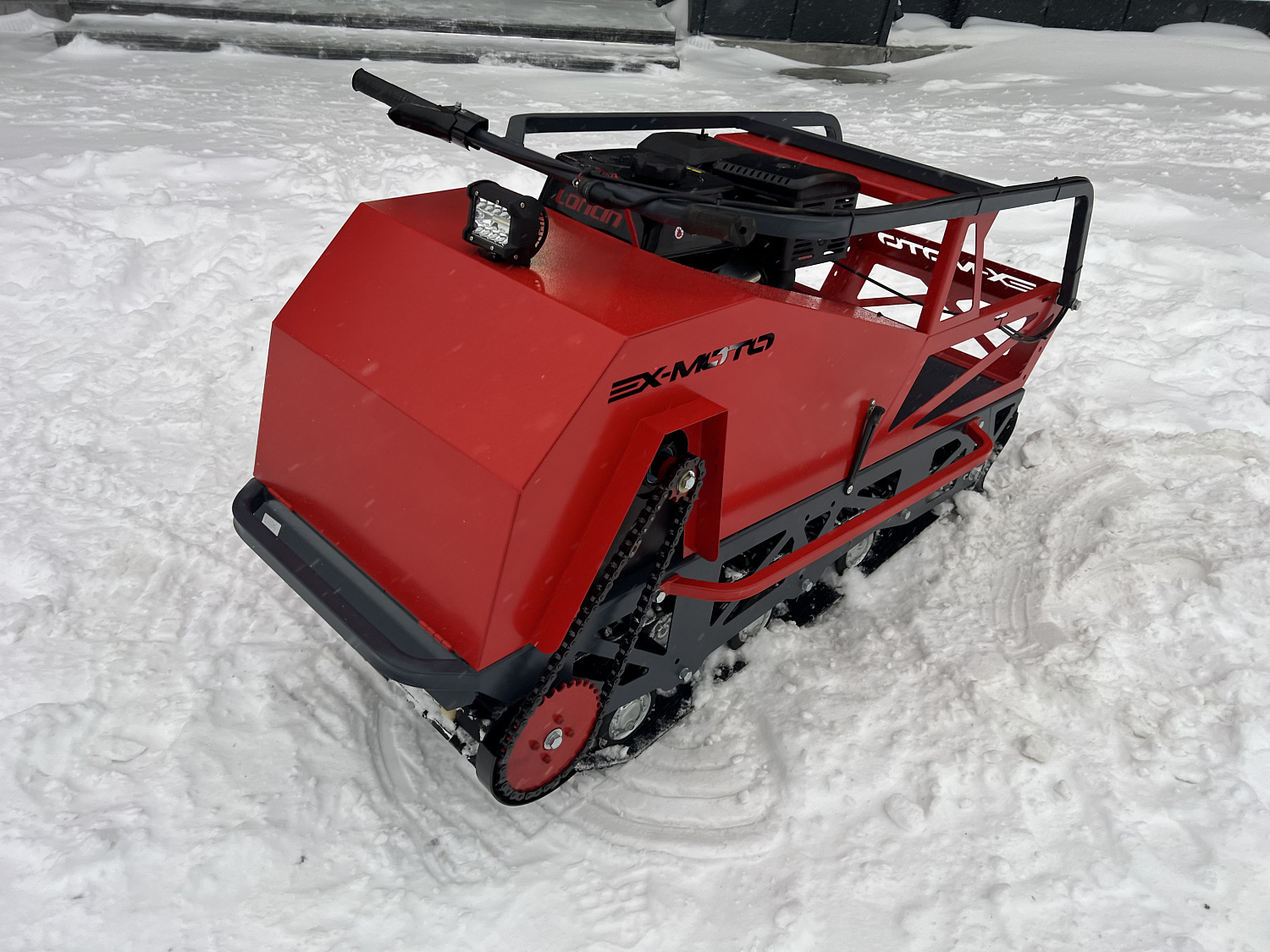 Мотобуксировщик EX-MOTO SNOWDOG S500 15л.с в Мурманске