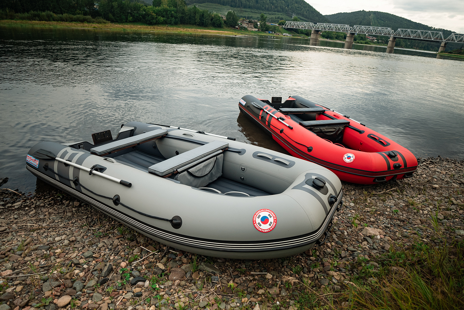 Лодка MISHIMO RIVER JET 390 под водомет в Мурманске